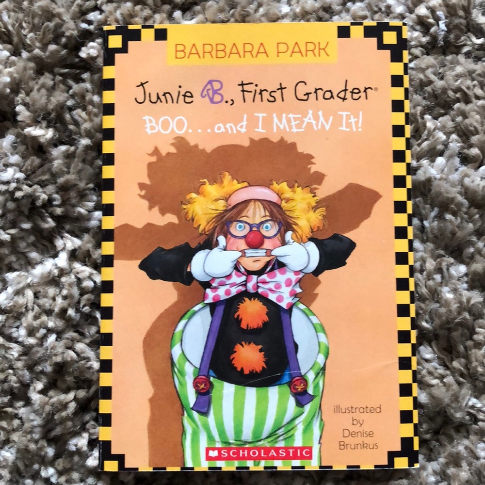 Barbara Park Junie B First Grader Boo and I Mean